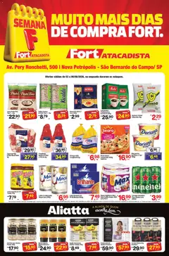Pré-Visualização do folheto "Fort Atacadista - Ofertas da semana" da loja Fort Atacadista válido a partir de 03/08/2026