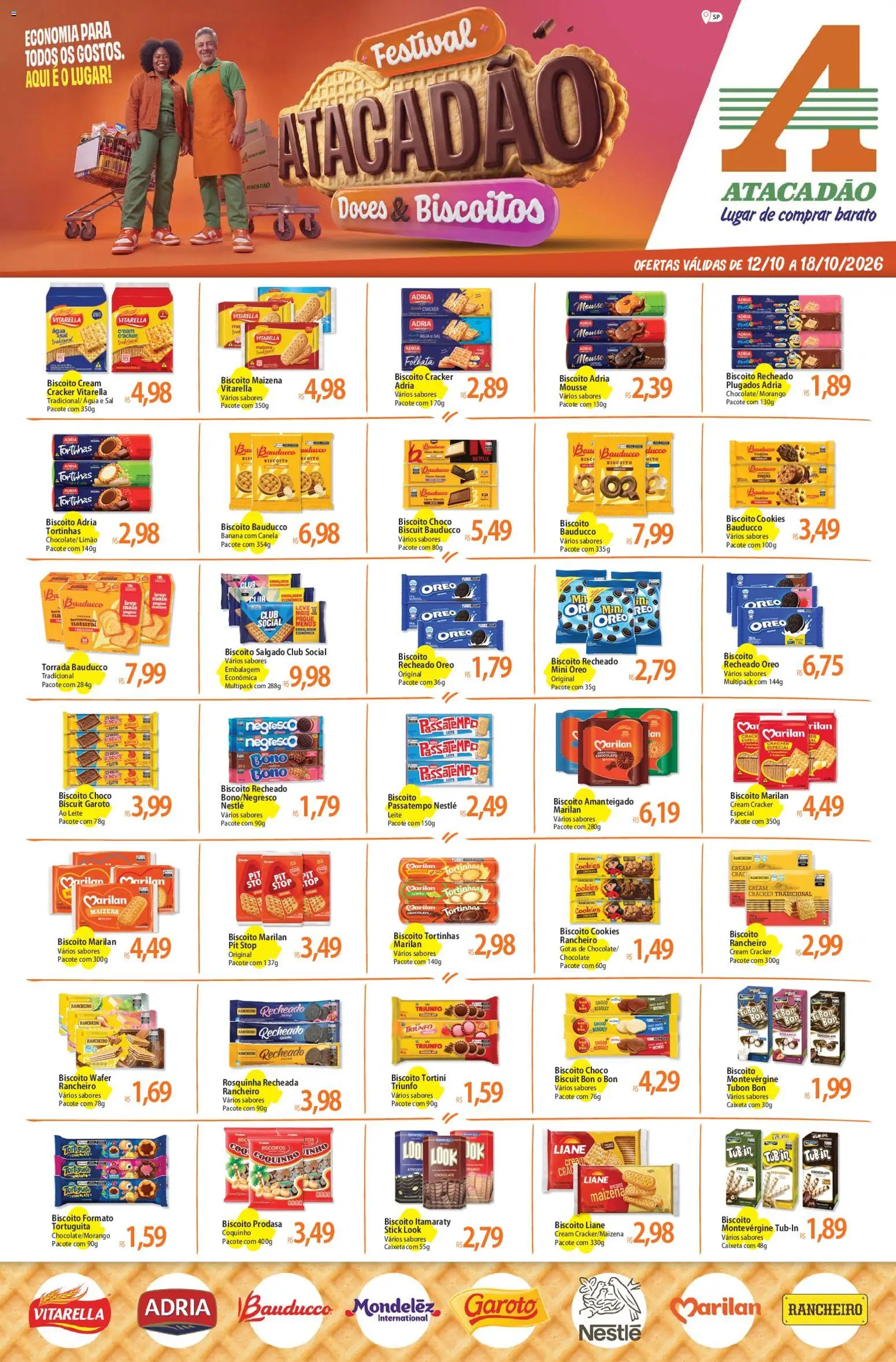Pré-Visualização do folheto "Atacadão - Ofertas da semana" da loja Atacadão válido a partir de 12/10/2026