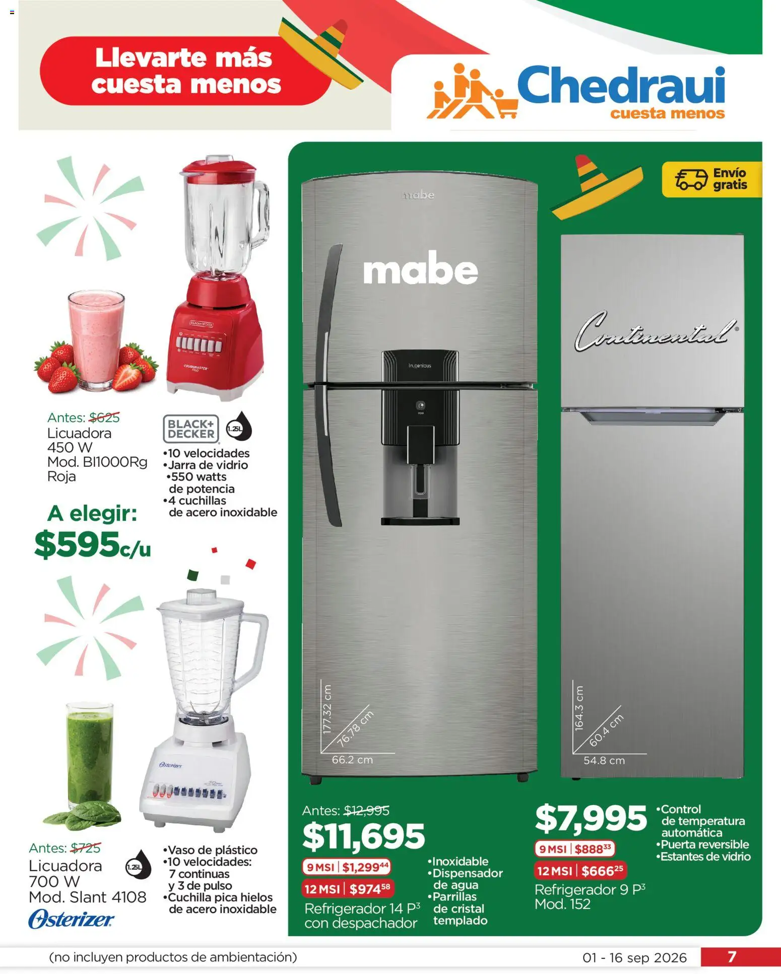 Vista previa las ofertas de la tienda Chedraui - Chedraui folleto desde el 01/09/2026 