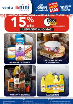 Vista previa del folleto de la tienda NINI Mayorista válido desde el 29/07/2026 