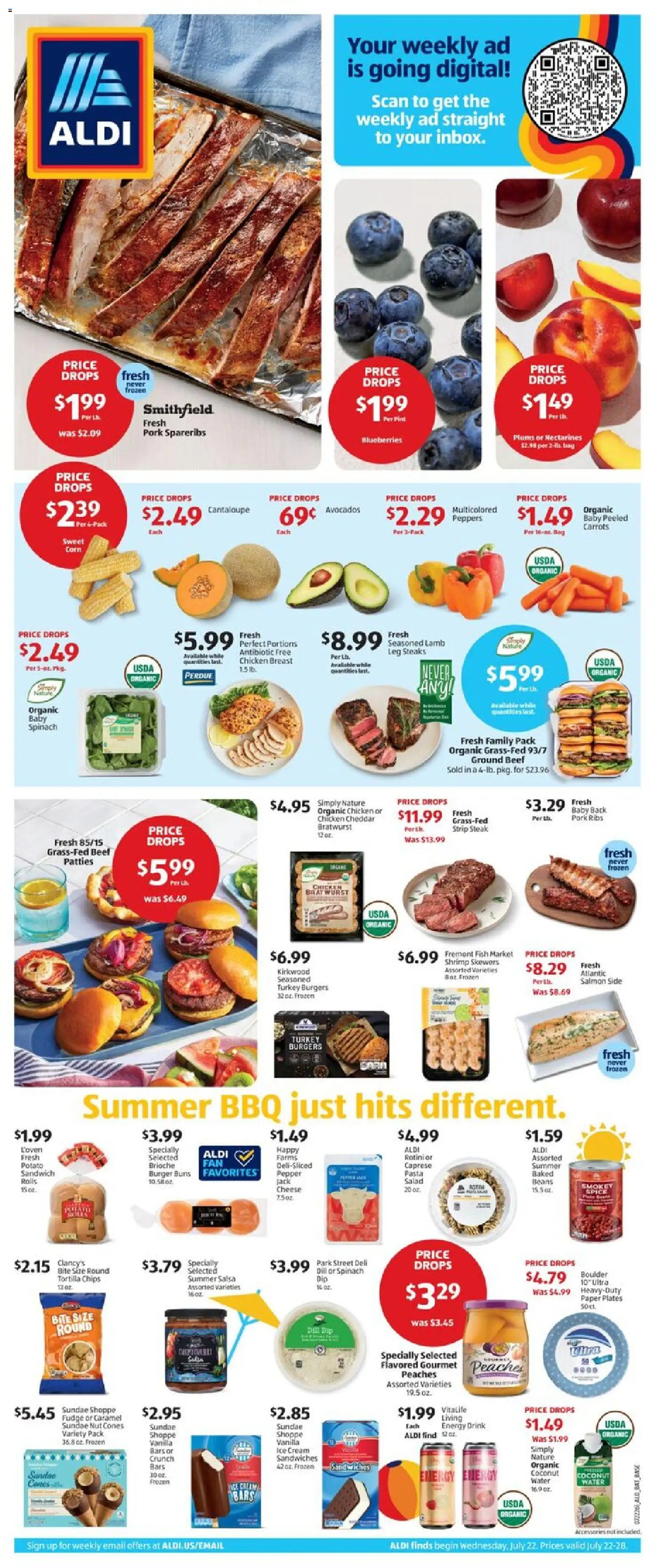 ALDI Weekly Ad from 07/22/2026 🛍️ > Flyer, Sales ad