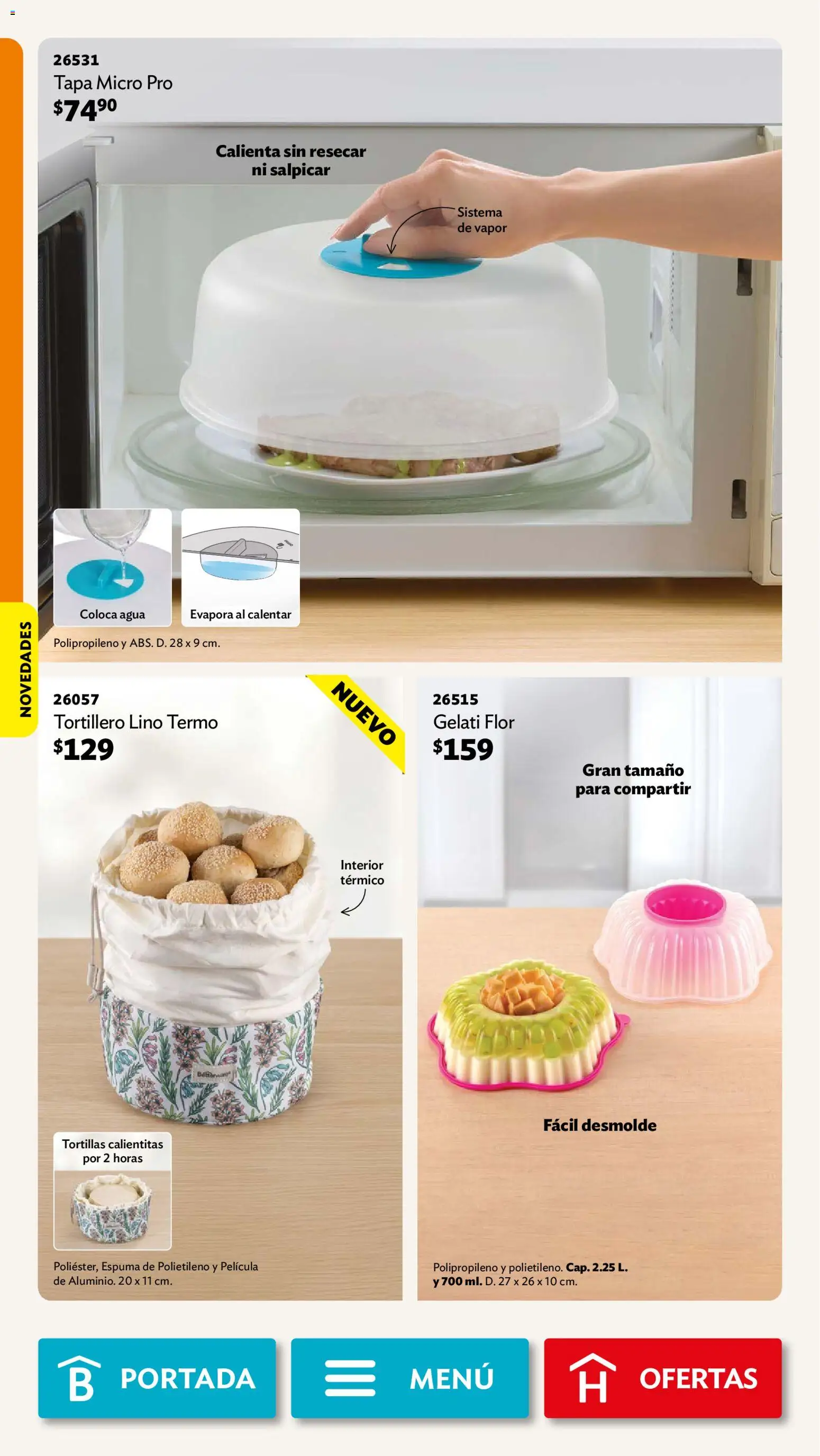 Vista previa las ofertas de la tienda Betterware - Betterware campaña 8 2026 desde el 03/08/2026 