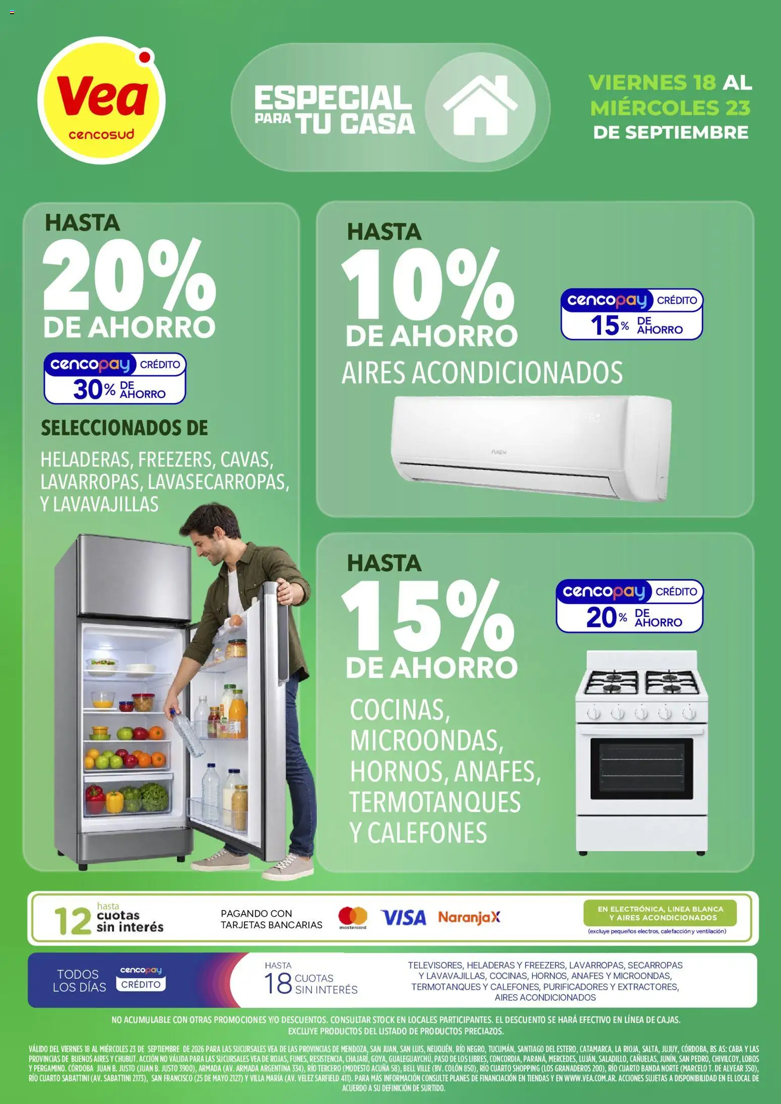 Vista previa del folleto de la tienda Vea válido desde el 18/09/2026 