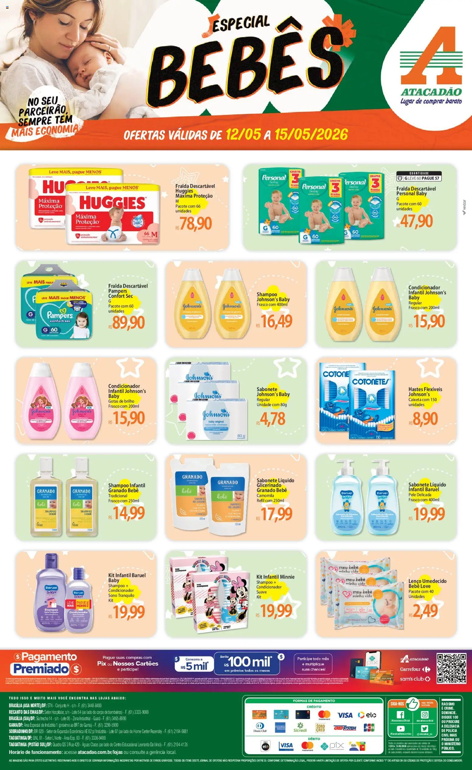 Pré-Visualização do folheto "Atacadão ofertas - DF" da loja Atacadão válido a partir de 12/05/2026