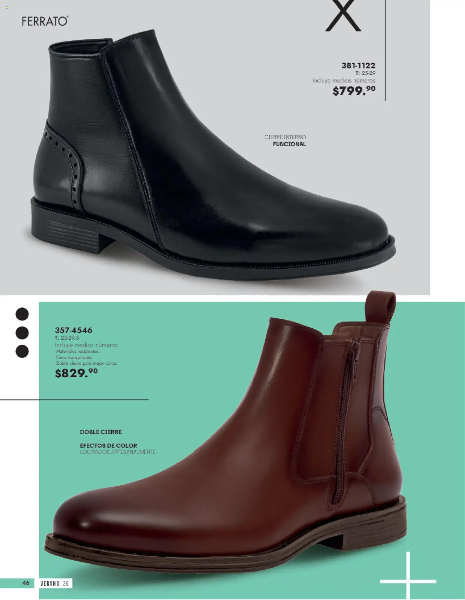 Vista previa las ofertas de la tienda Andrea - Andrea catálogo Calzado Caballero desde el 24/05/2026 