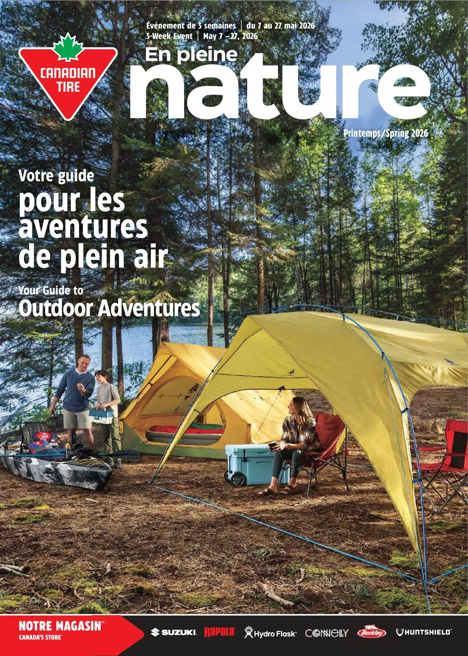 Preview of leaflet Canadian Tire - En pleine nature from shop Canadian Tire is valid from May 07, 2026