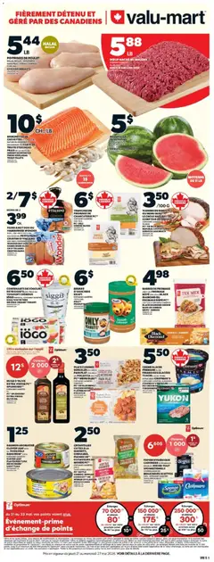 Un aperçu du dépliant Valu Mart circulaire du magasin Valu Mart est valide à partir 21 mai 2026