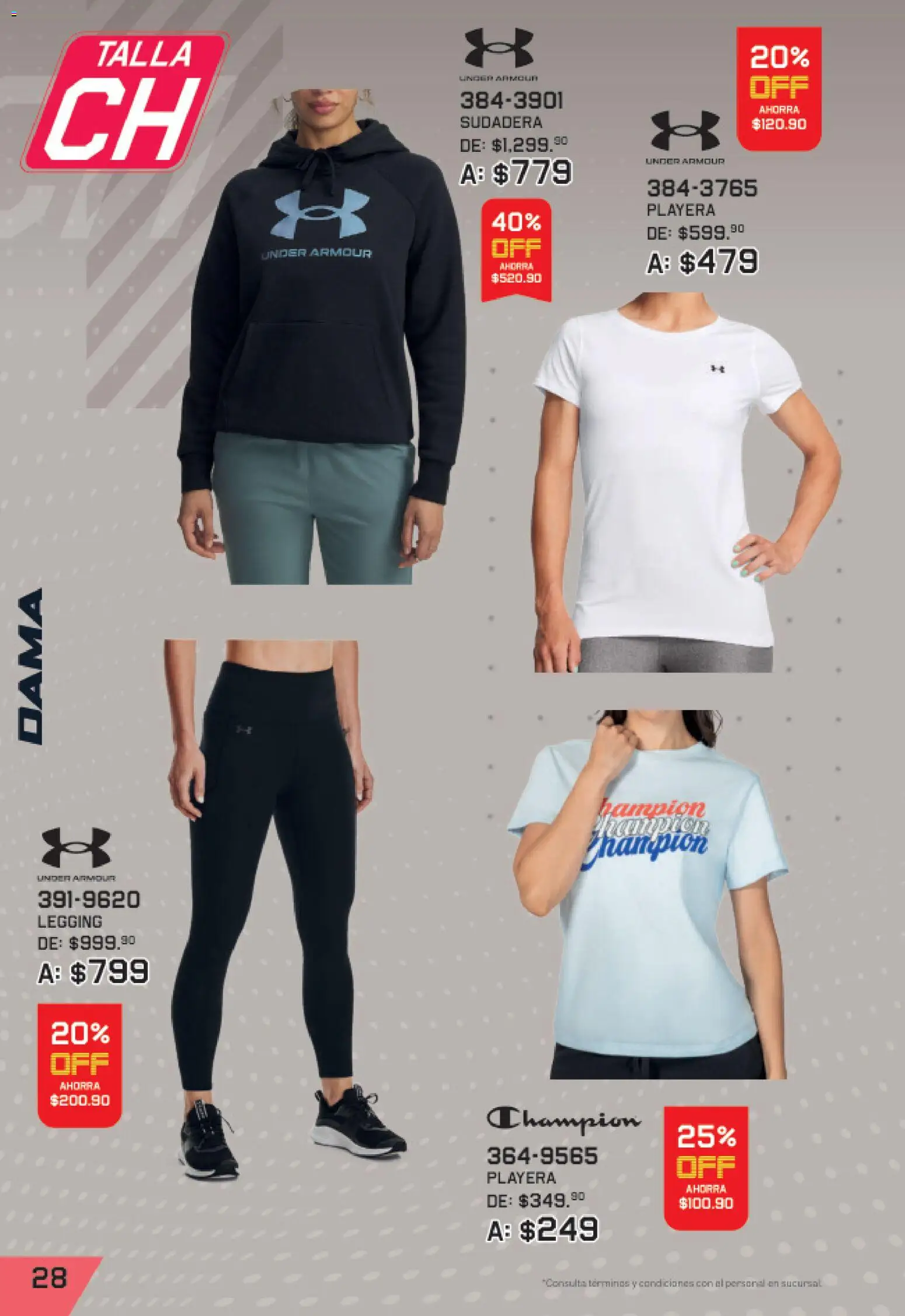 Vista previa las ofertas de la tienda Andrea - Andrea catálogo Lo mejor de marcas desde el 27/09/2026 - Playera, Sudadera