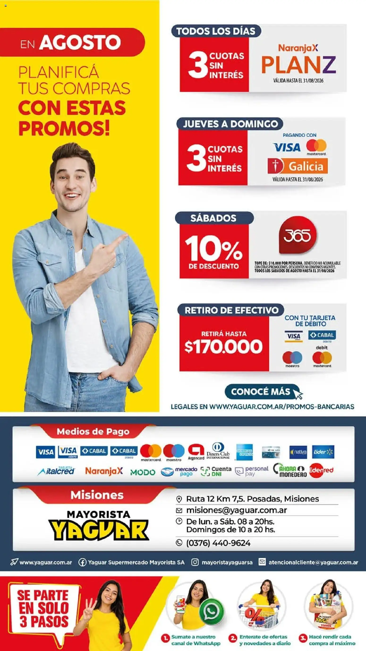 Vista previa del folleto de la tienda Yaguar válido desde el 17/07/2026 