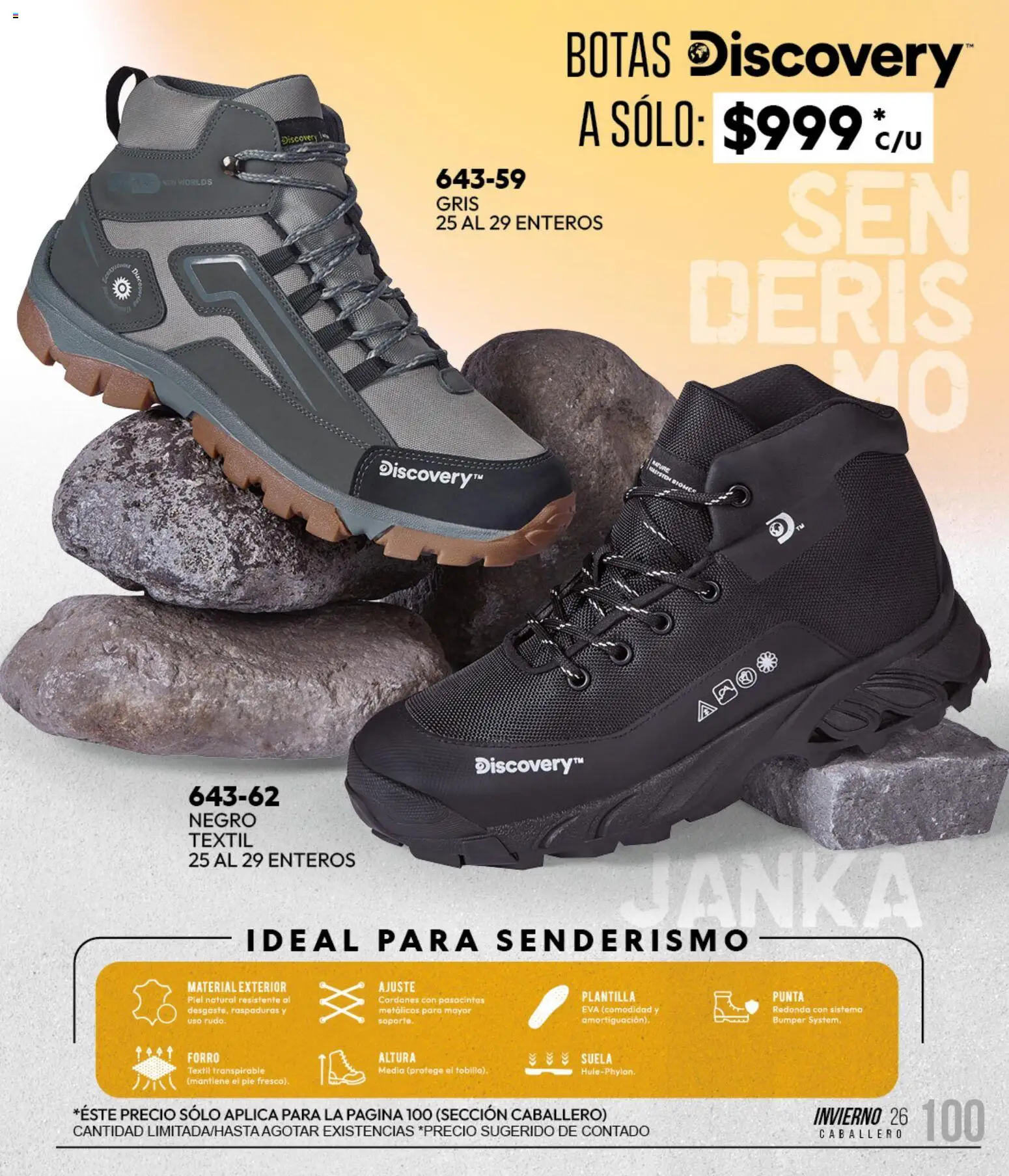 Vista previa las ofertas de la tienda Cklass - Cklass catálogo Sportbrands Dama Invierno desde el 11/09/2026 