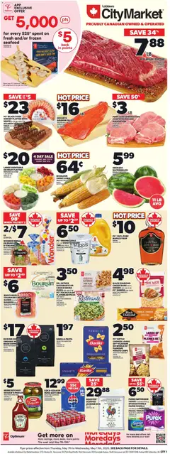 Un aperçu du dépliant Loblaws flyer - AB du magasin Loblaws est valide à partir 7 mai 2026