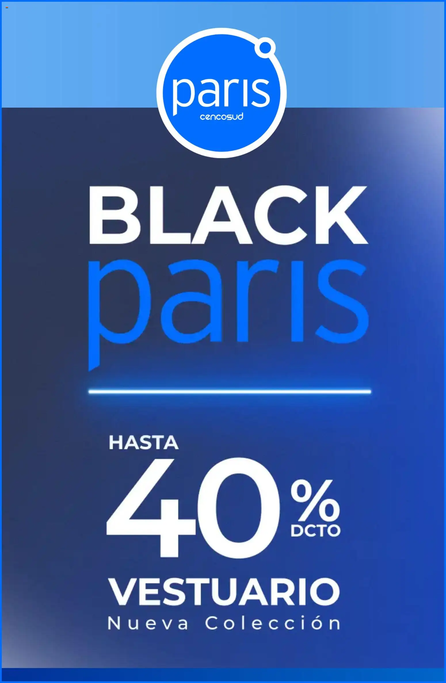 Folleto de la tienda Paris válido desde el 26.07.2026 