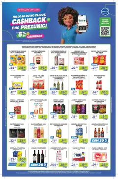 Pré-Visualização do folheto "Prezunic ofertas Cashback" da loja Prezunic válido a partir de 10/09/2026