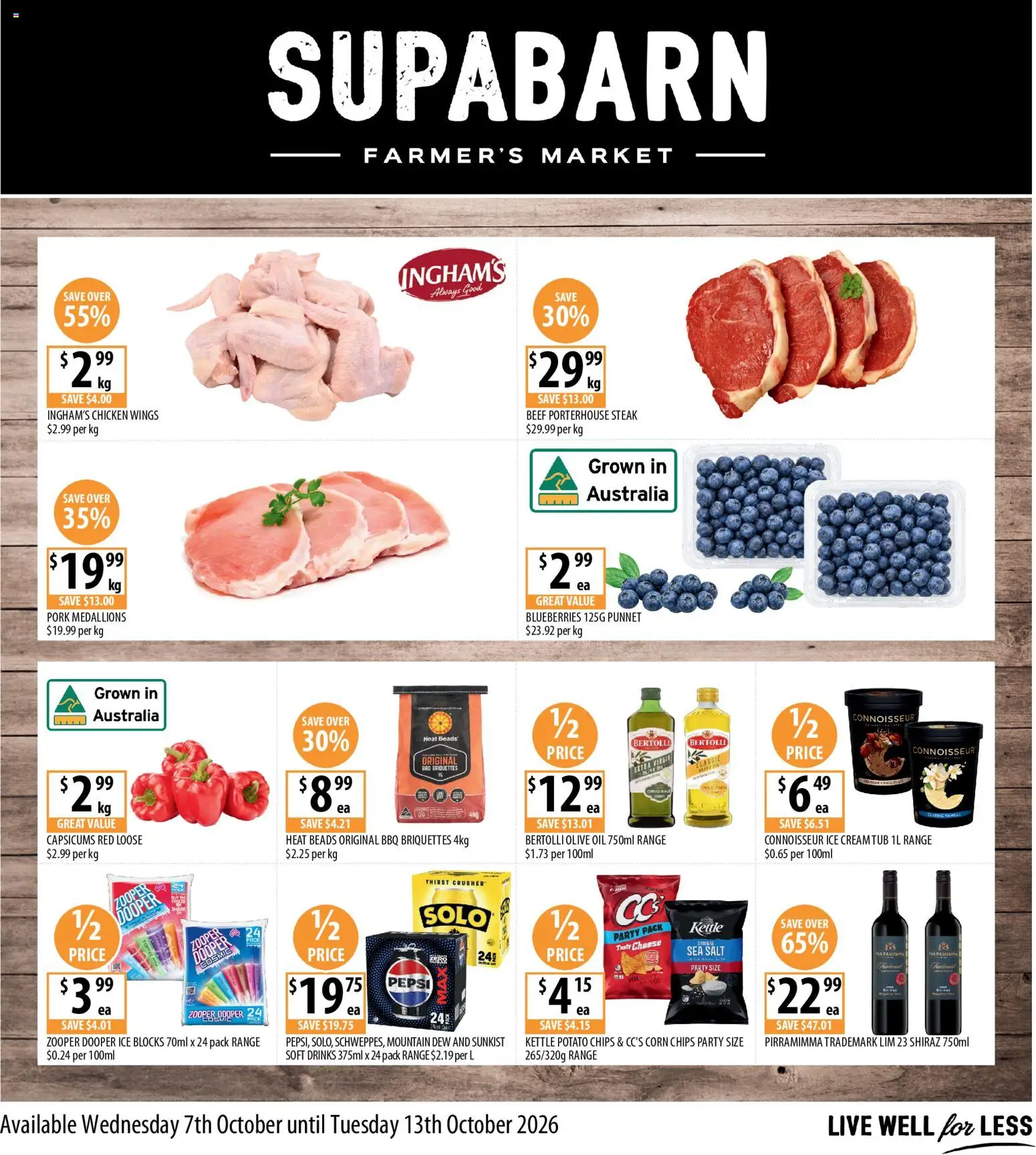 Preview of catalogue Supabarn catalogue from shop Supabarn valid 07/10/2026