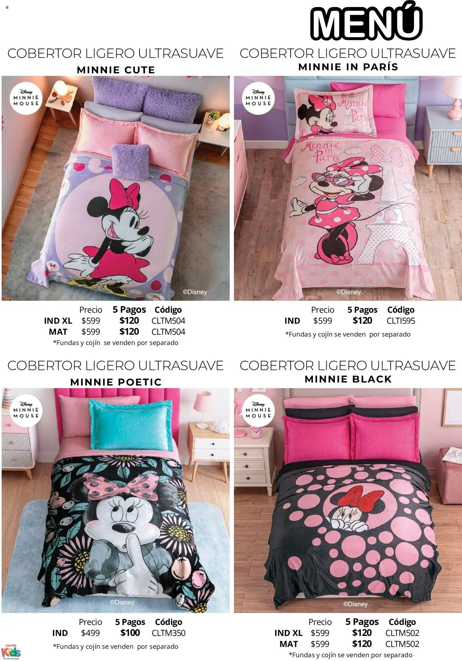 Vista previa las ofertas de la tienda Colchas Concord - Colchas Concord catálogo Colección Infantil Para los más peques desde el 15/10/2026 