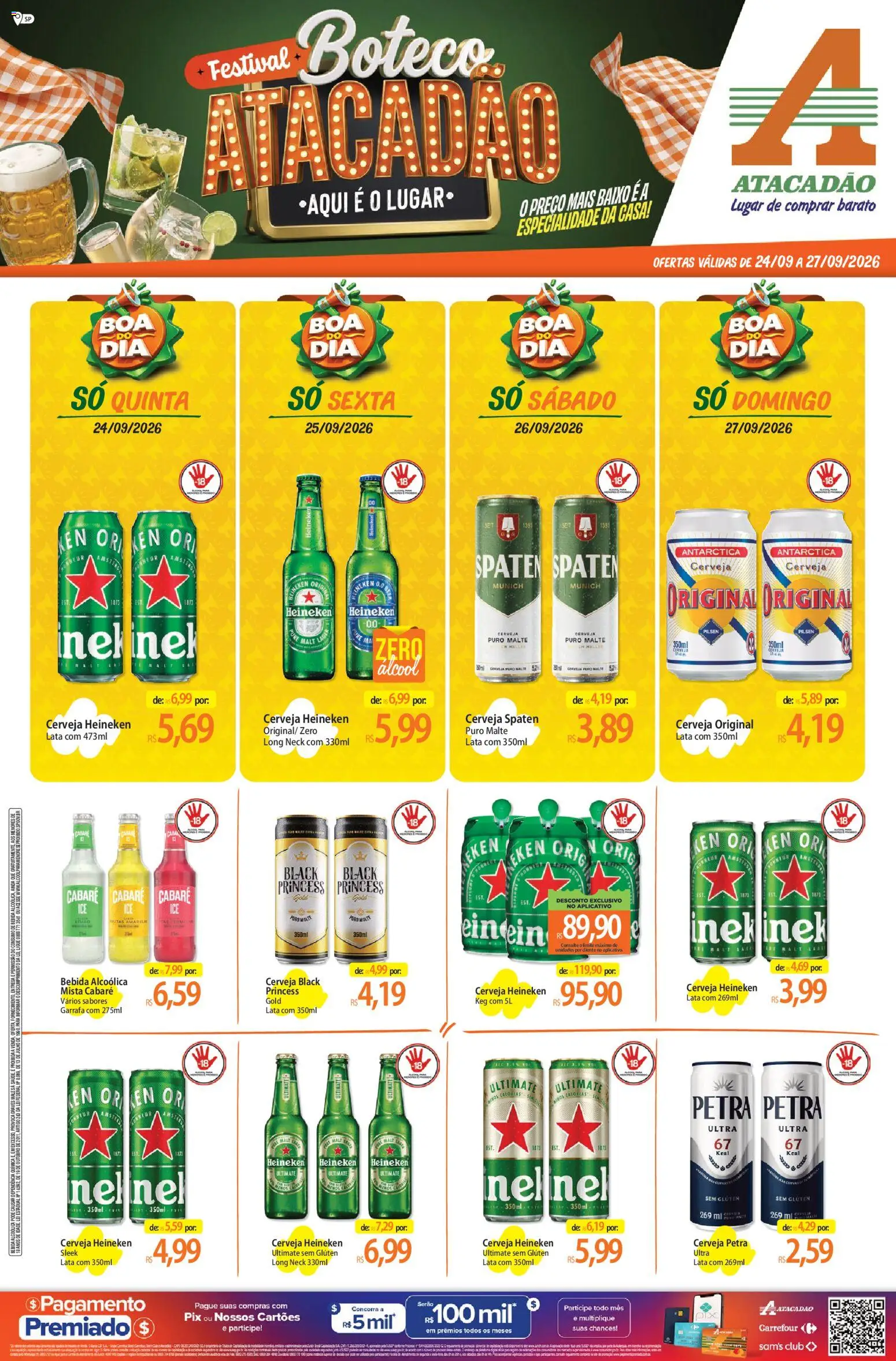 Pré-Visualização do folheto "Atacadão ofertas - SP" da loja Atacadão válido a partir de 24/09/2026