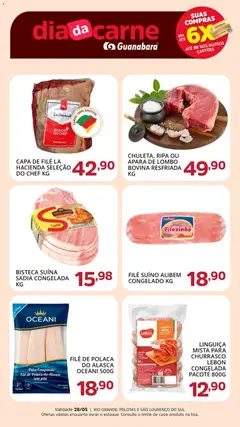 Pré-Visualização do folheto "Supermercado Guanabara - Ofertas da semana" da loja Supermercado Guanabara válido a partir de 28/05/2026