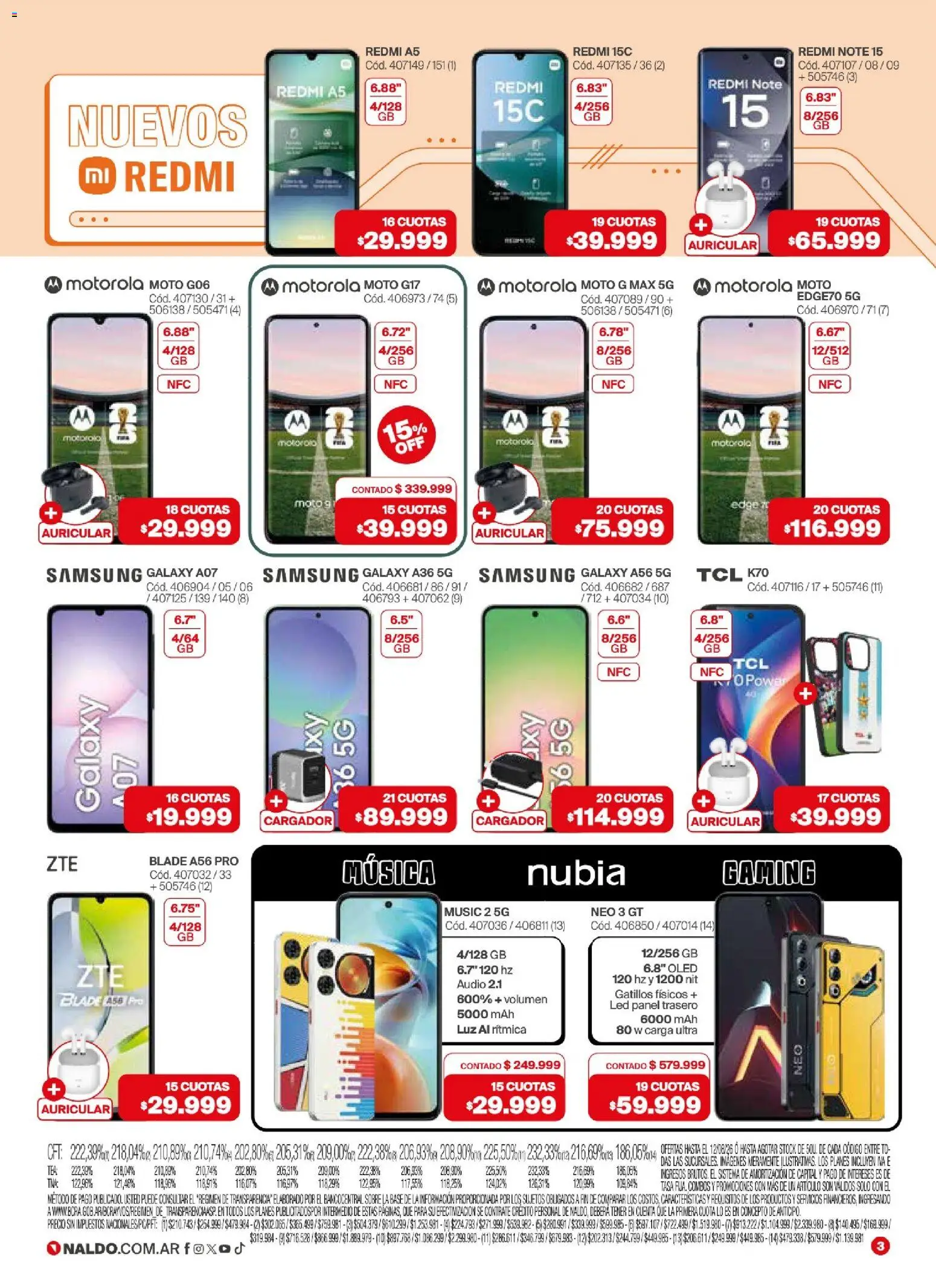 Vista previa del folleto de la tienda Naldo válido desde el 01/08/2026 