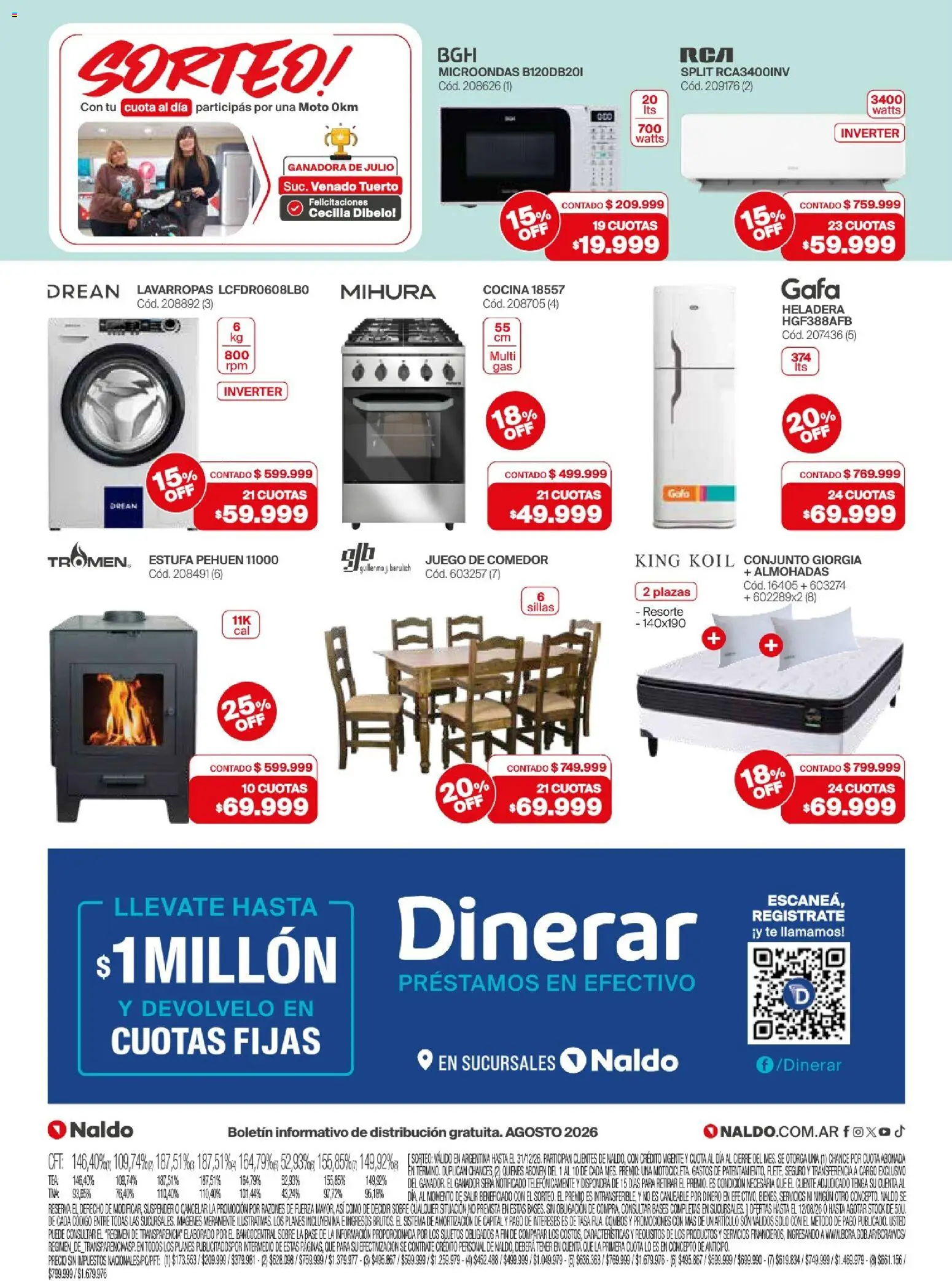 Vista previa del folleto de la tienda Naldo válido desde el 01/08/2026 
