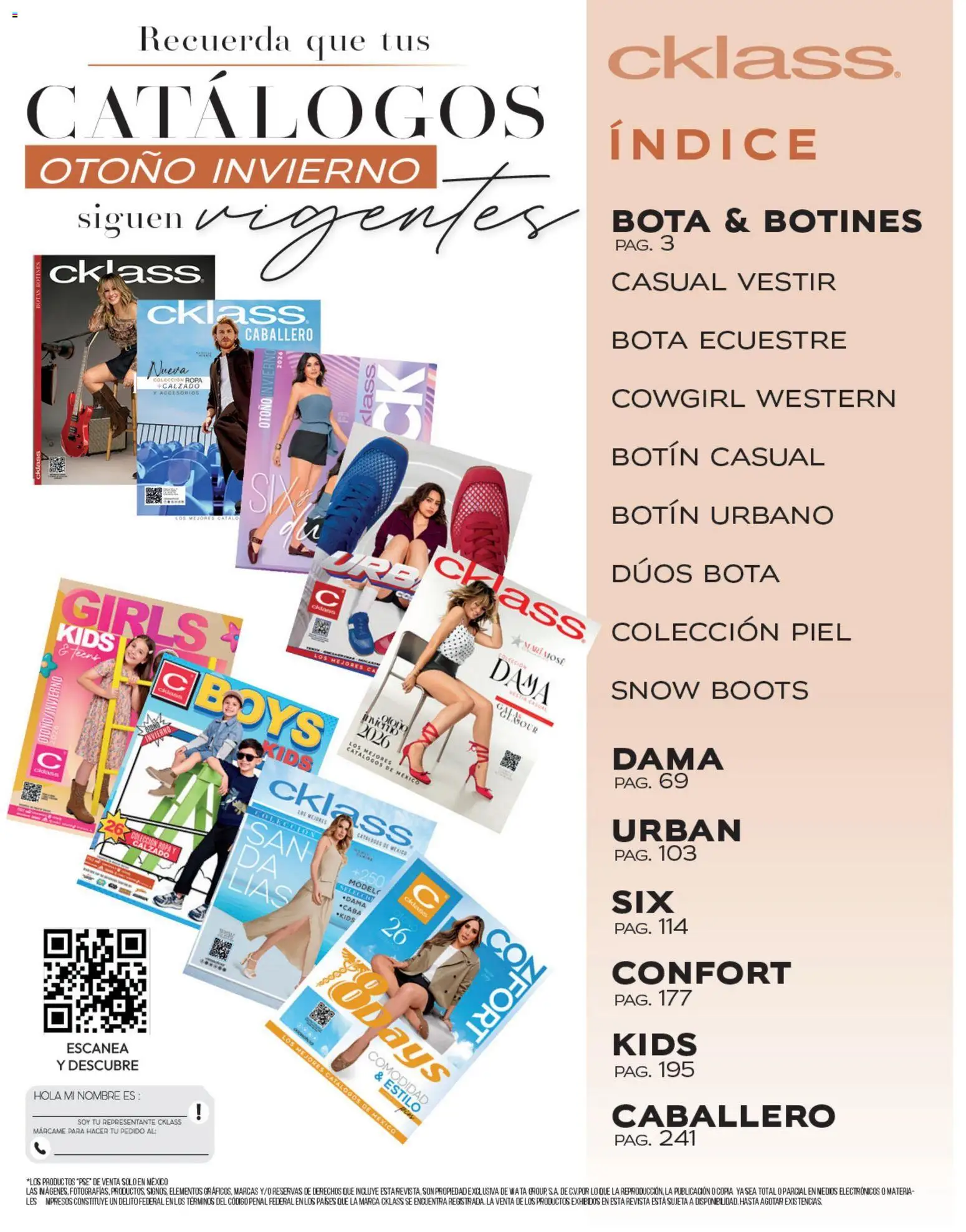 Vista previa las ofertas de la tienda Cklass - Cklass catálogo Calzado Invierno desde el 11/09/2026 