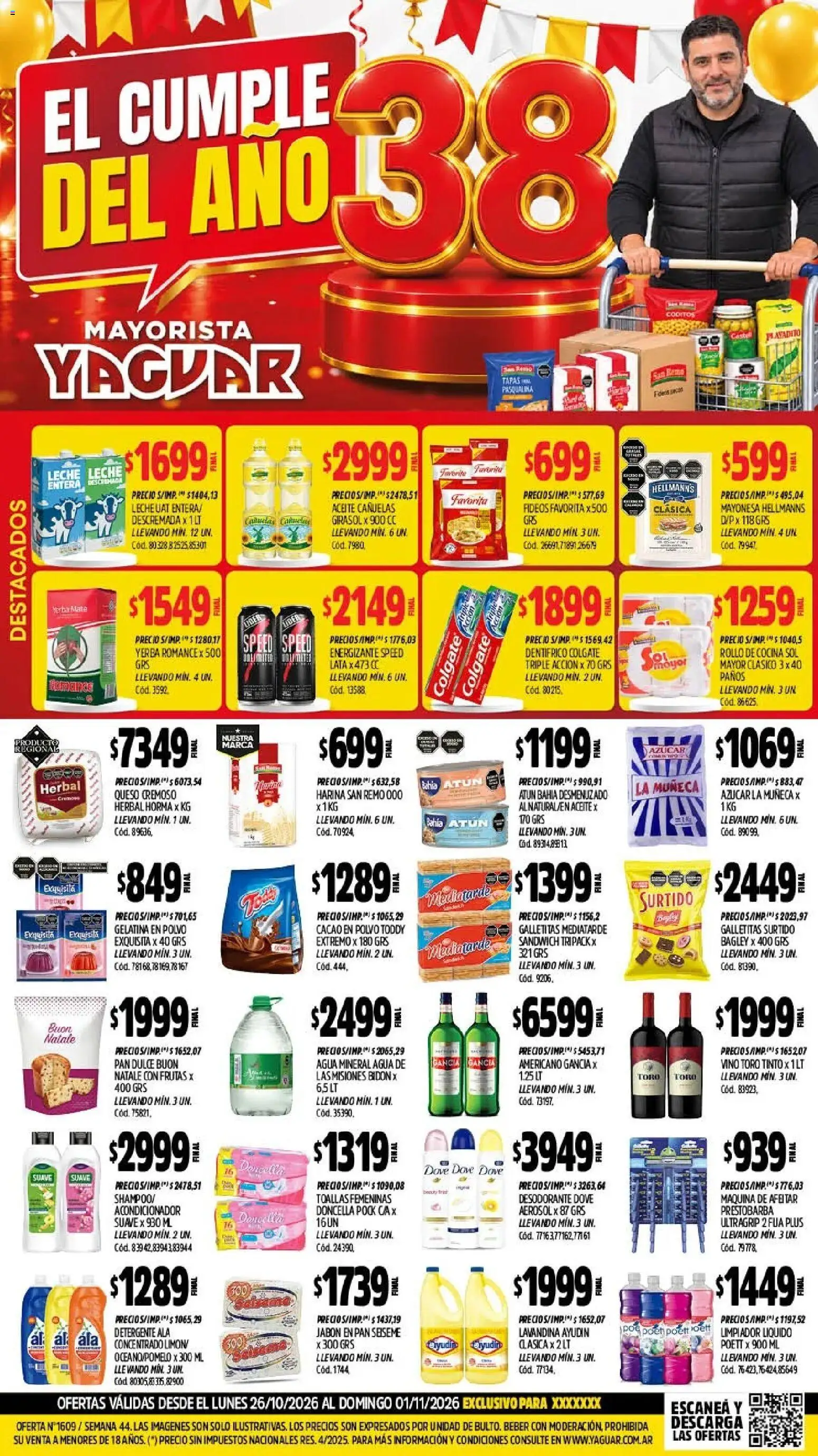 Vista previa del folleto de la tienda Yaguar válido desde el 26/10/2026 