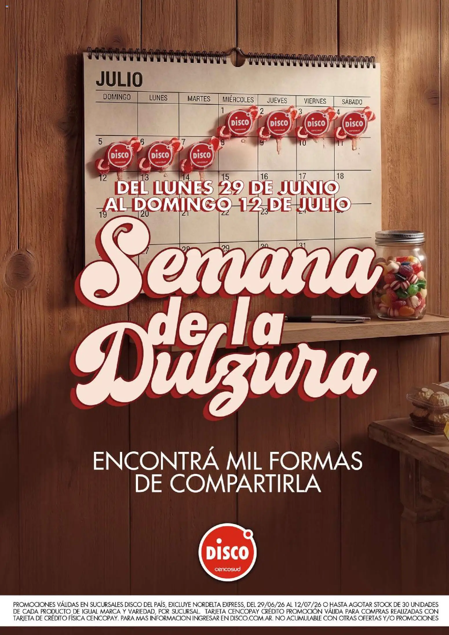 Vista previa del folleto de la tienda Disco válido desde el 29/06/2026 