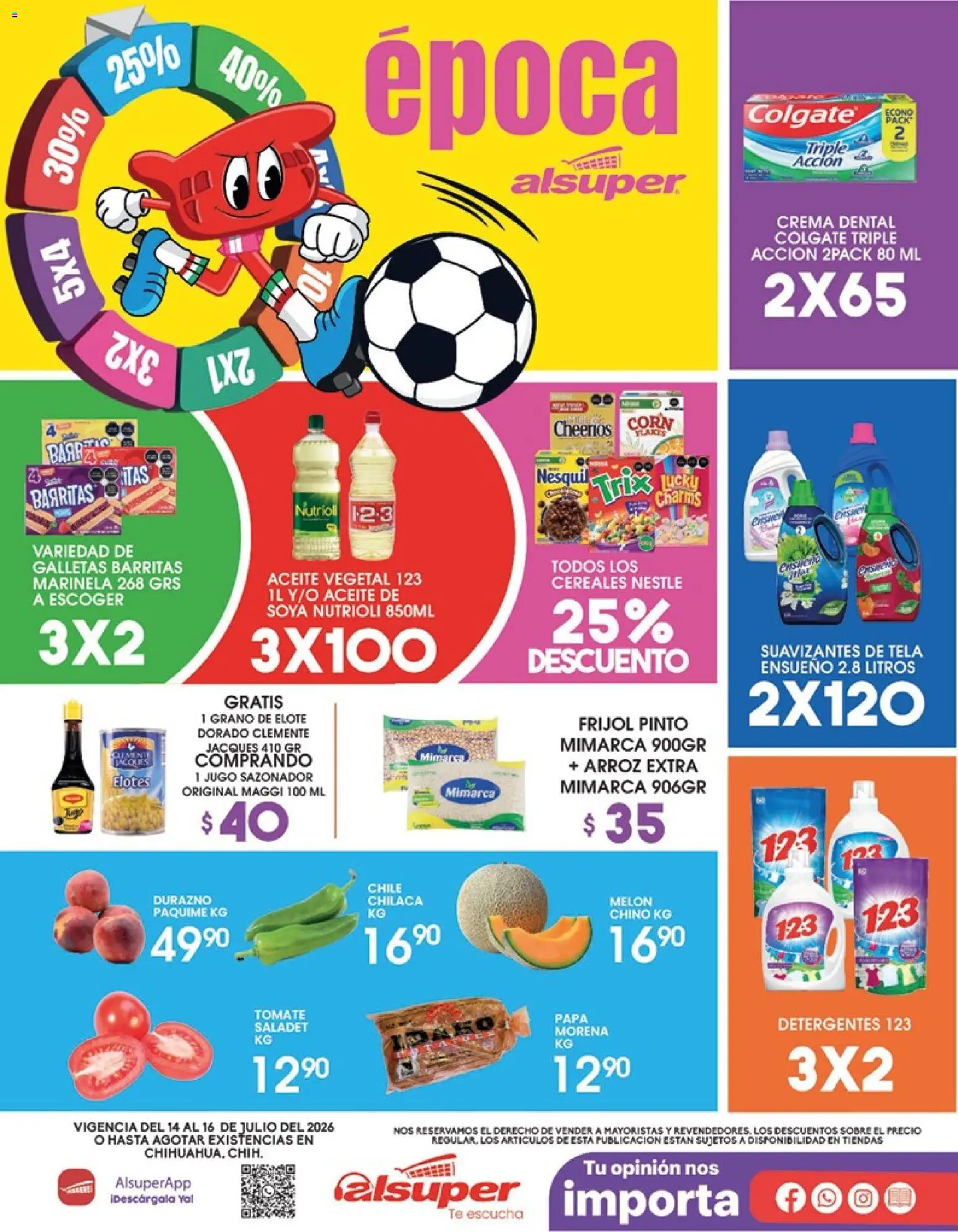 Vista previa las ofertas de la tienda Alsuper - Alsuper folleto desde el 14/07/2026 