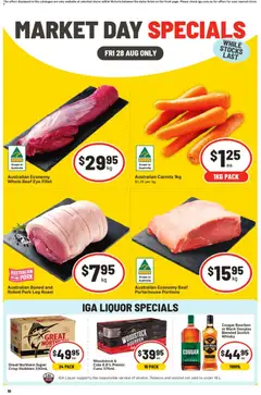 Preview of catalogue IGA Market Day Specials Coburg from shop IGA valid 28/08/2026