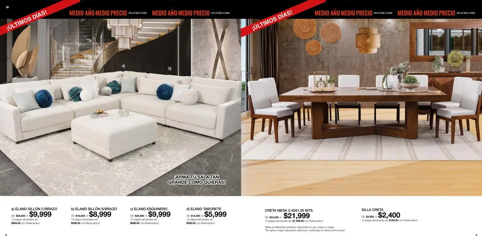 Vista previa las ofertas de la tienda Muebles Dico - Muebles Dico catálogo desde el 01/09/2026 