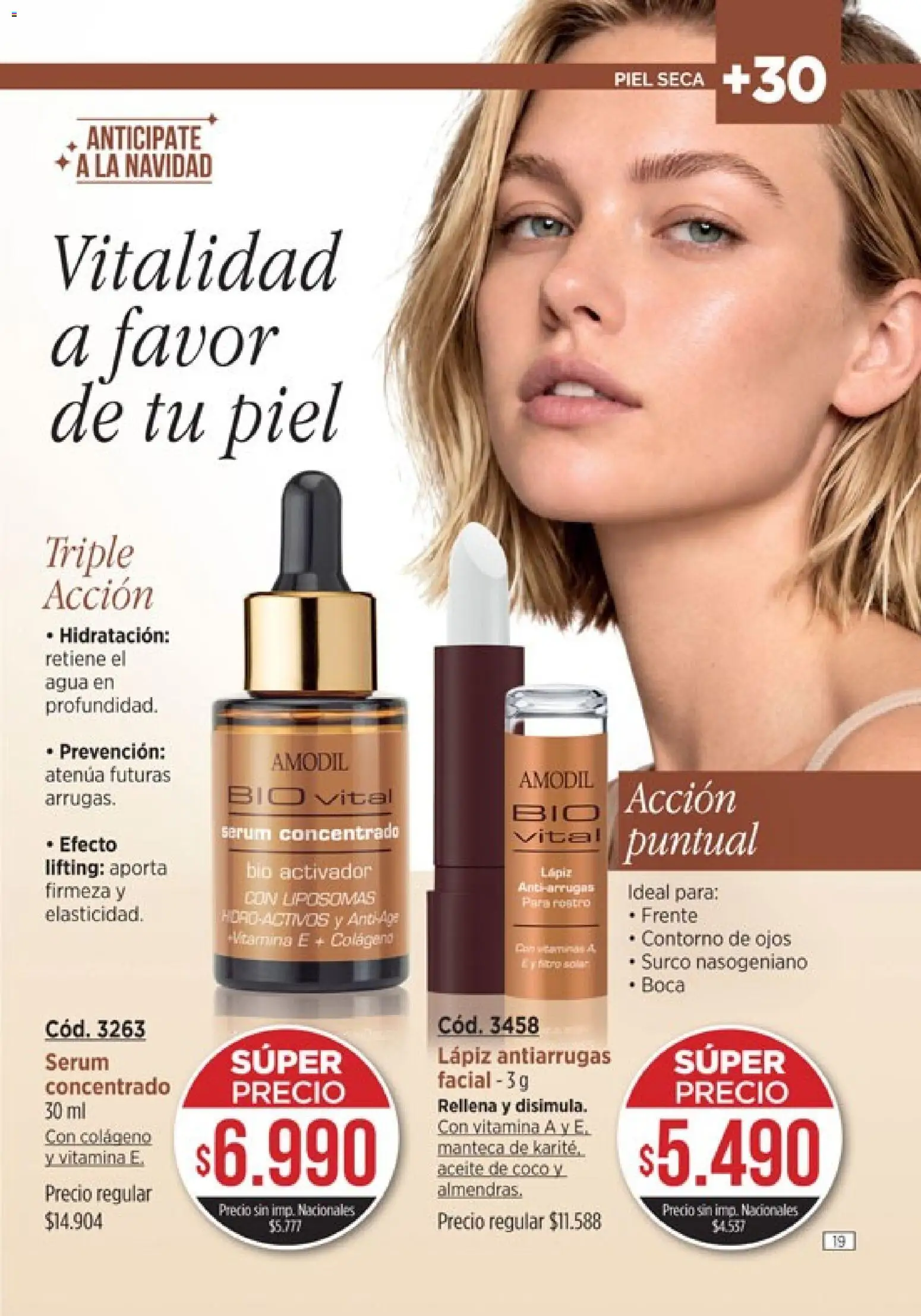 Vista previa del folleto de la tienda Amodil válido desde el 01/10/2026 - Agua, Aceite de coco, Coco, Aceite, Almendras, Serum, Manteca, Contorno