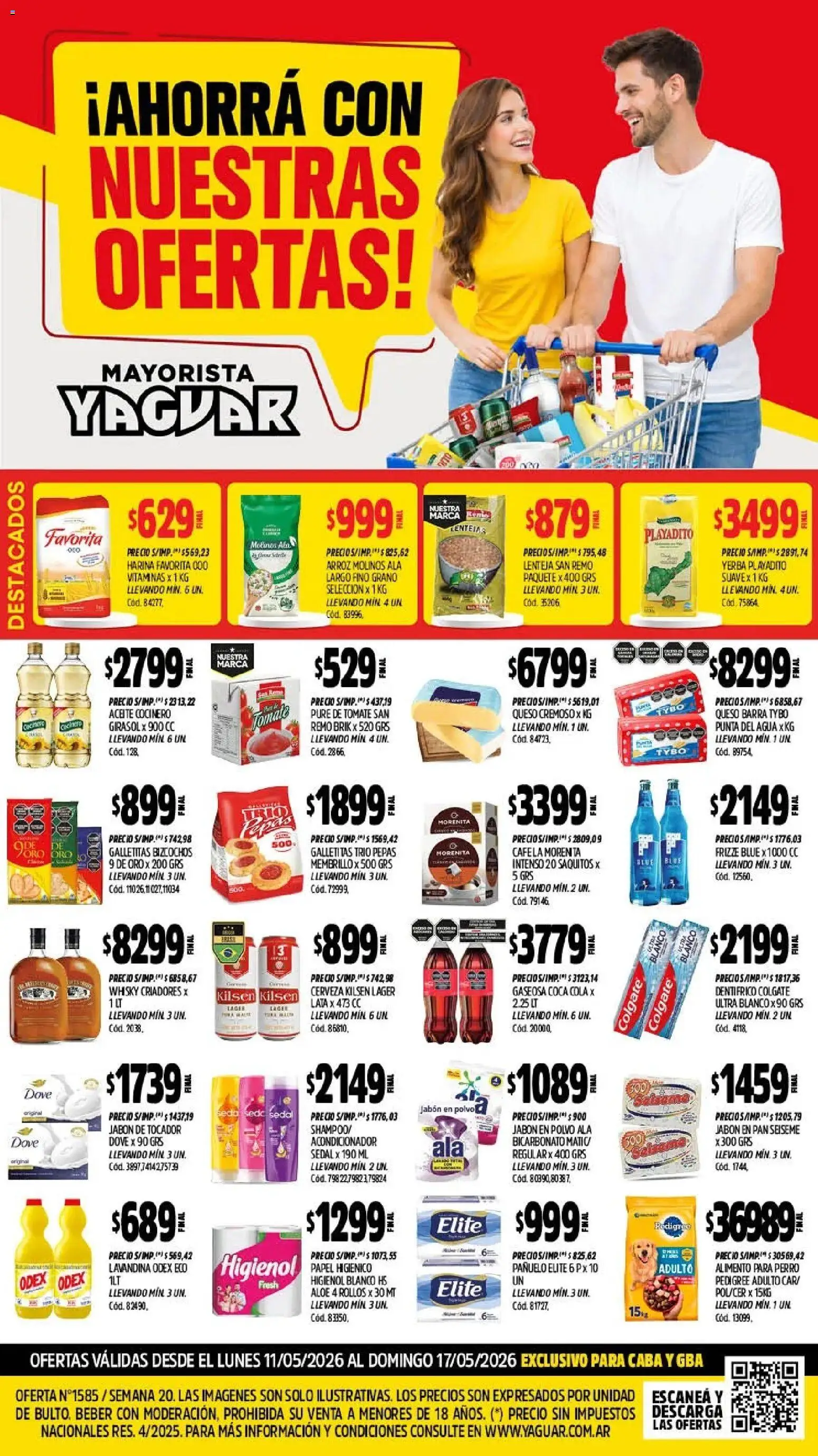 Vista previa del folleto de la tienda Yaguar válido desde el 11/05/2026 