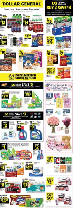 Ad Preview of Dollar General Dollar General Weekly Ad - TX from 05/10/2026