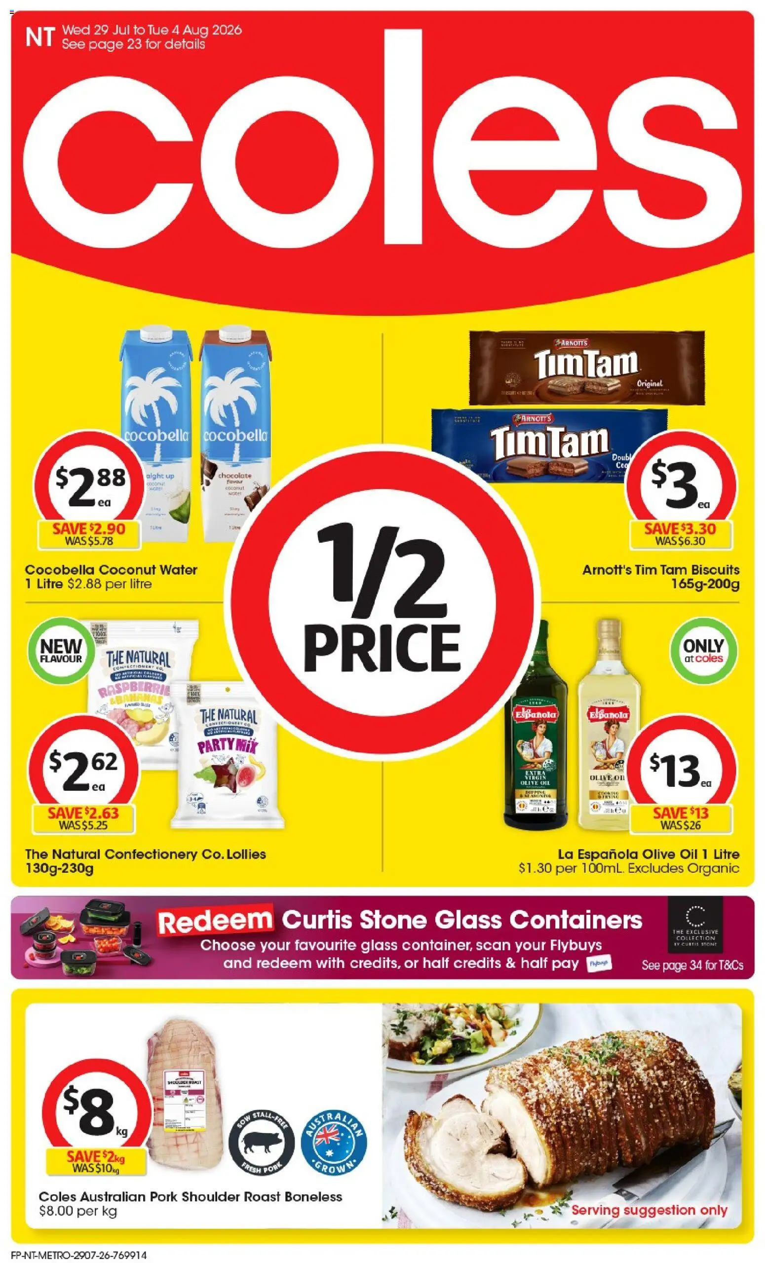 Preview of catalogue Coles catalogue NT from shop Coles valid 29/07/2026