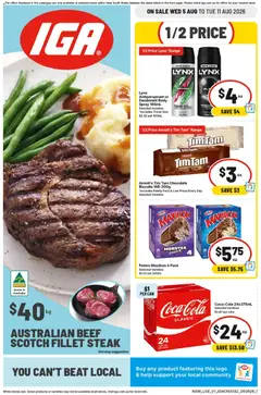 Preview of catalogue IGA catalogue NSW from shop IGA valid 05/08/2026