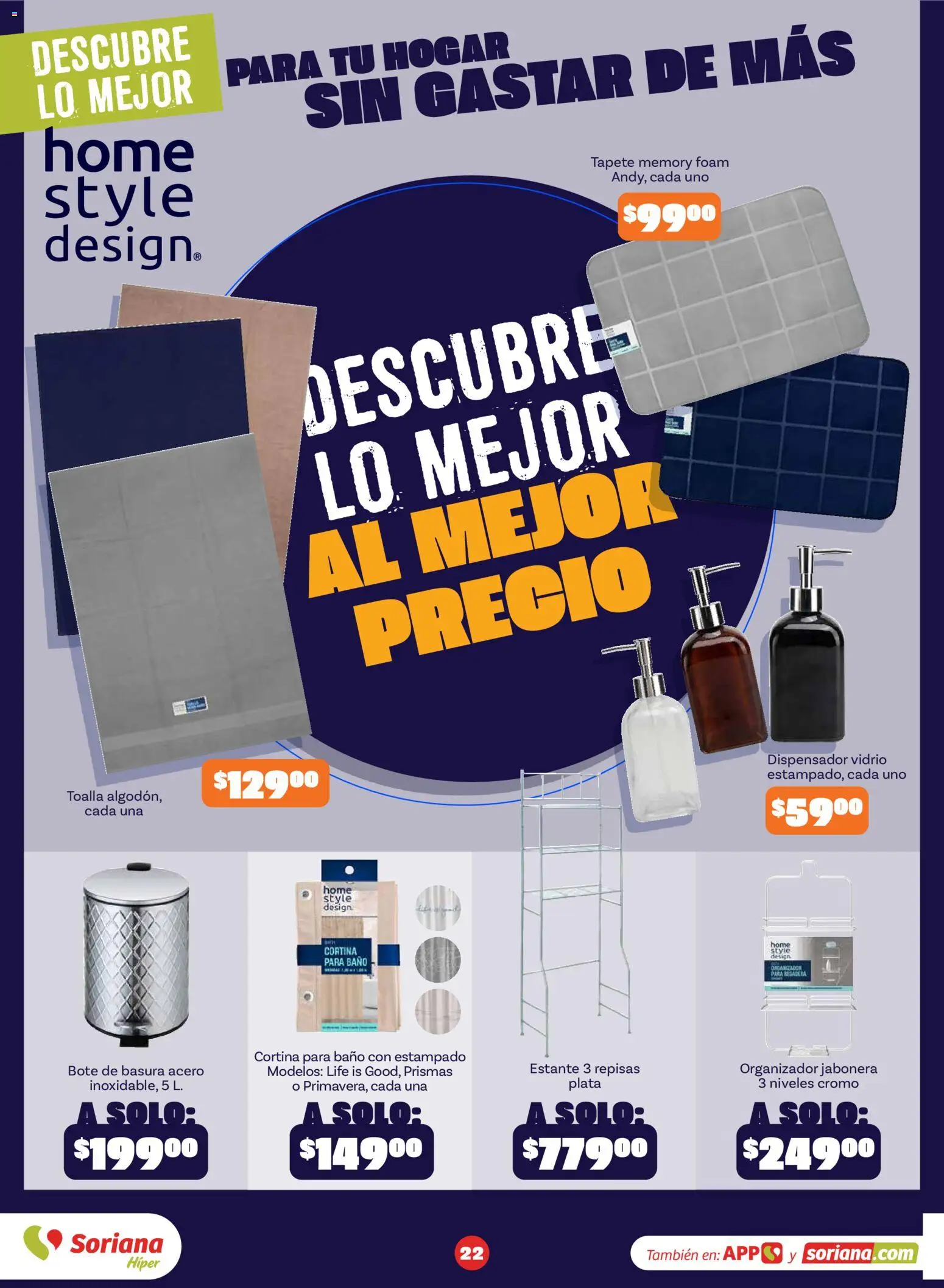 Vista previa las ofertas de la tienda Soriana - Soriana Descubre lo mejor al mejor precio Híper Nacional desde el 31/08/2026 