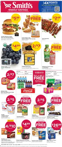 Ad Preview of Smith's Smith's Weekly Ad from 07/29/2026