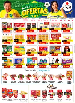 Pré-Visualização do folheto "Royal Supermercados - Ofertas da semana" da loja Royal Supermercados válido a partir de 25/05/2026