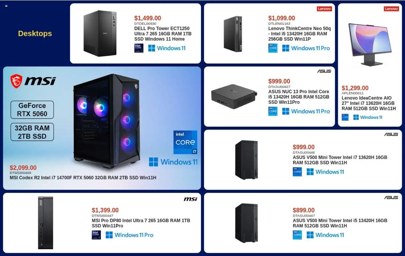 Preview of leaflet Canada Computers weekly flyer from shop Canada Computers is valid from Sep 15, 2026