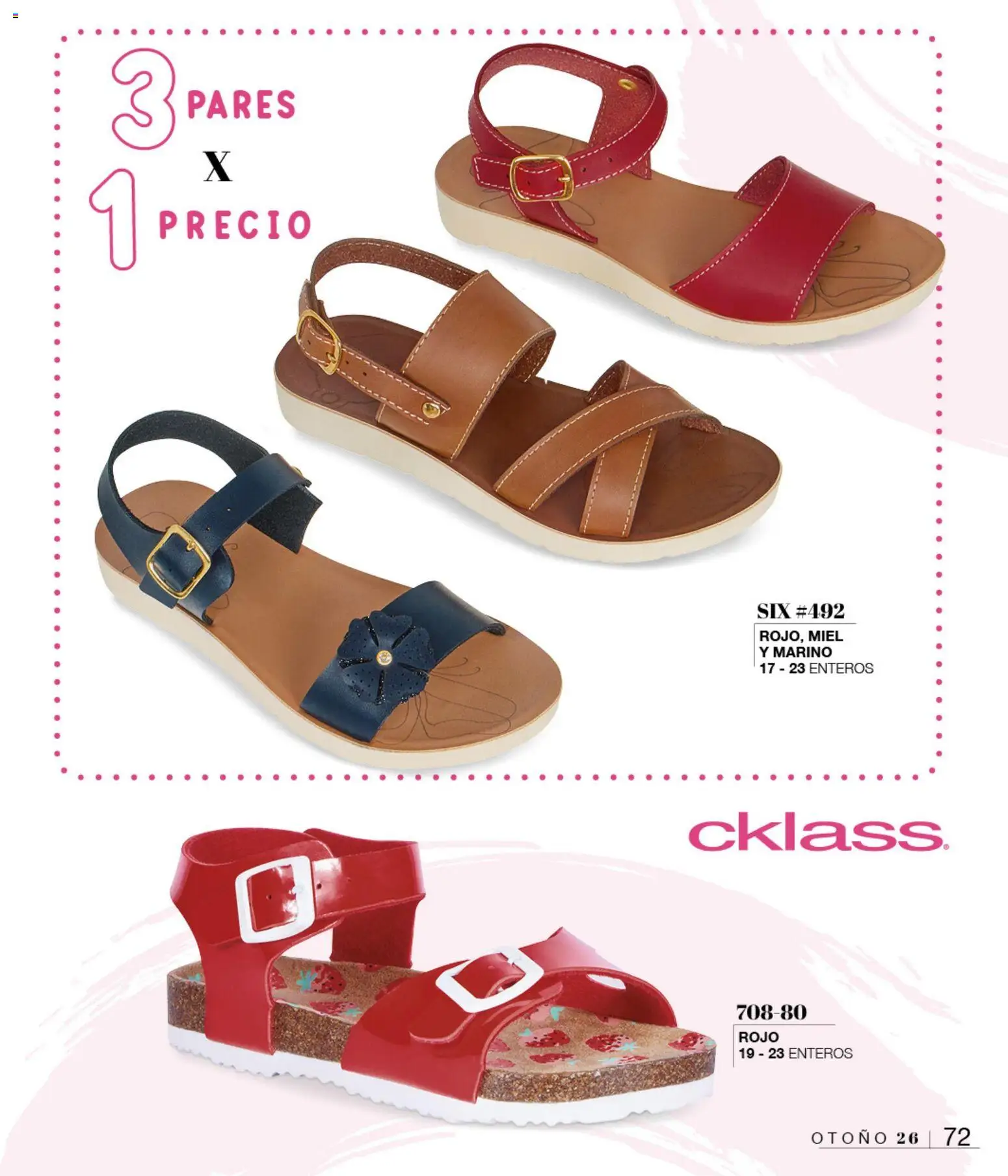 Vista previa las ofertas de la tienda Cklass - Cklass catálogo Sandalias desde el 08/07/2026 