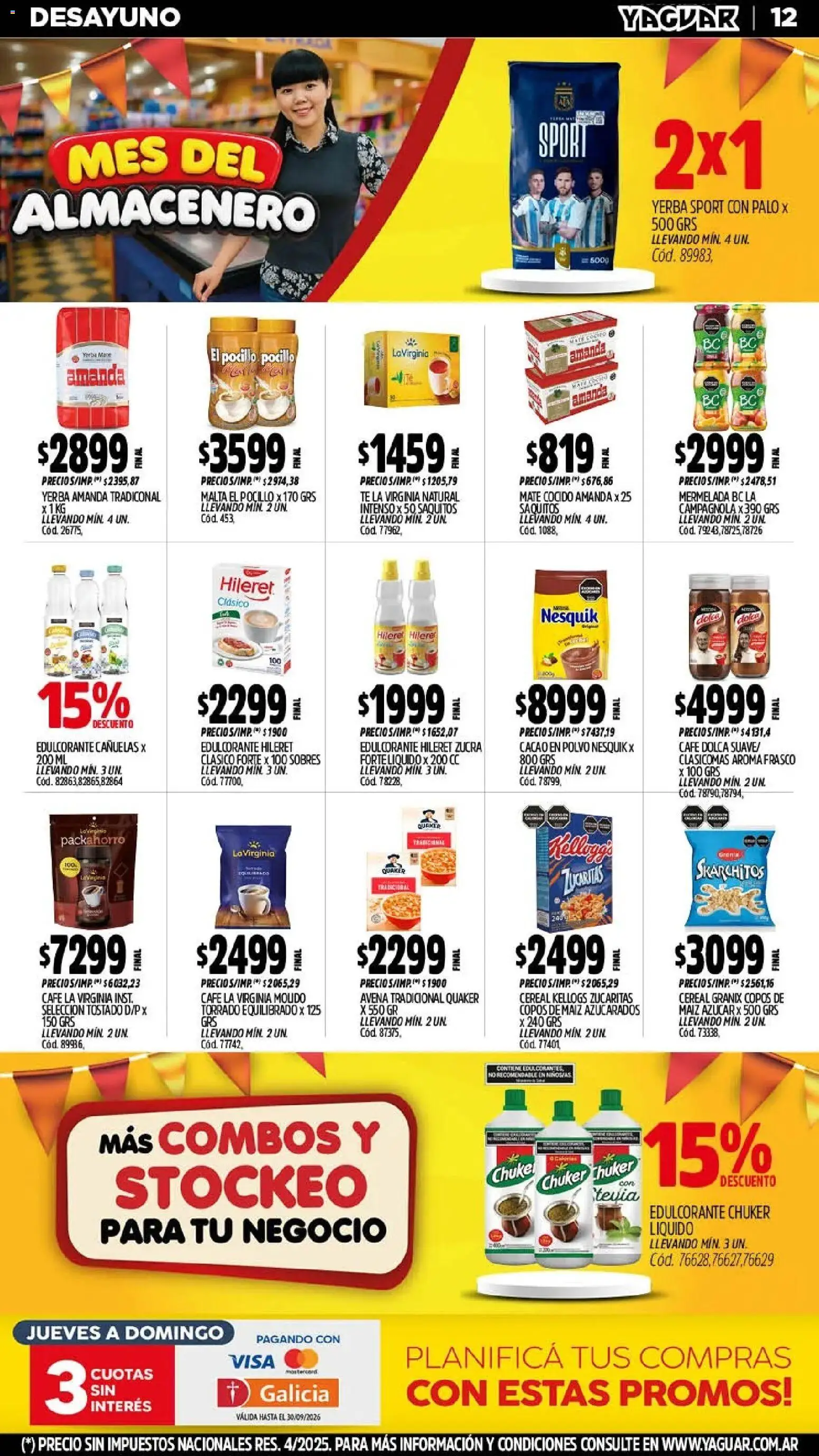 Vista previa del folleto de la tienda Yaguar válido desde el 21/09/2026 