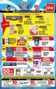Vista previa del folleto de la tienda Dia válido desde el 17/06/2026 