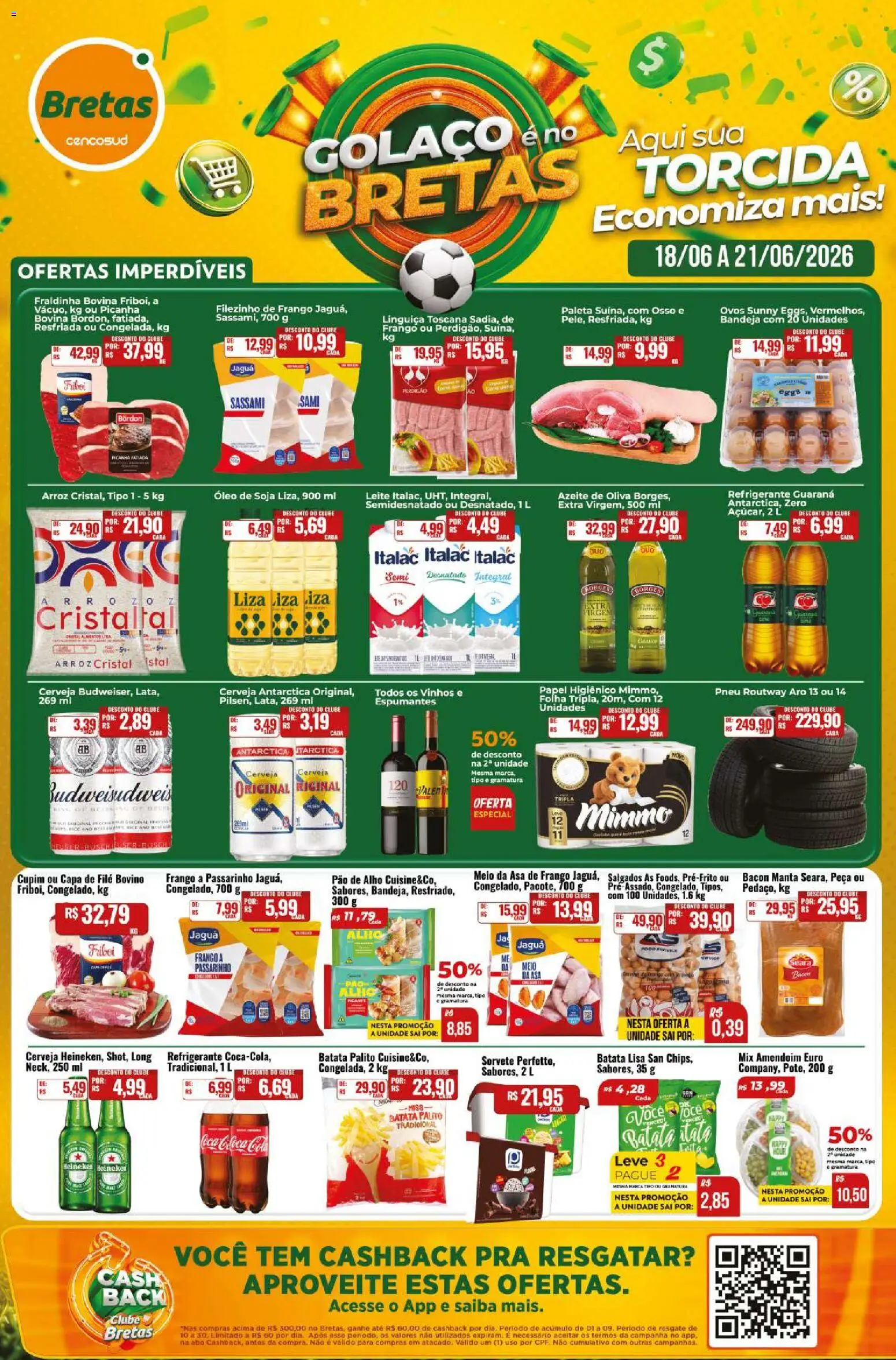 Pré-Visualização do folheto "Bretas - Ofertas da semana" da loja Bretas válido a partir de 18/06/2026