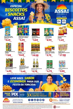 Pré-Visualização do folheto "Assaí Atacadista ofertas - TO" da loja Assaí Atacadista válido a partir de 04/07/2026