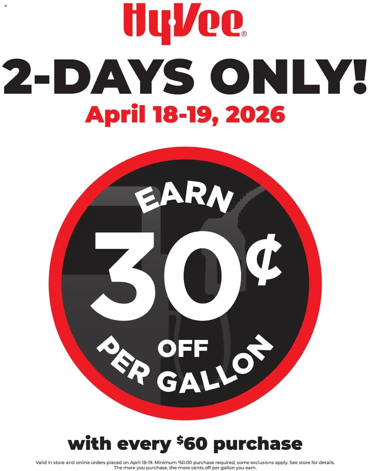 Ad Preview of HyVee HyVee Special Sales from 04/18/2026