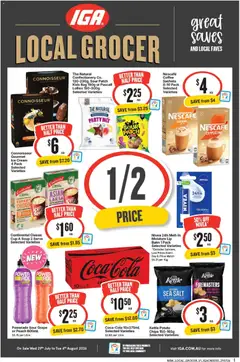 Preview of catalogue IGA Local Grocer NSW V1 from shop IGA valid 29/07/2026