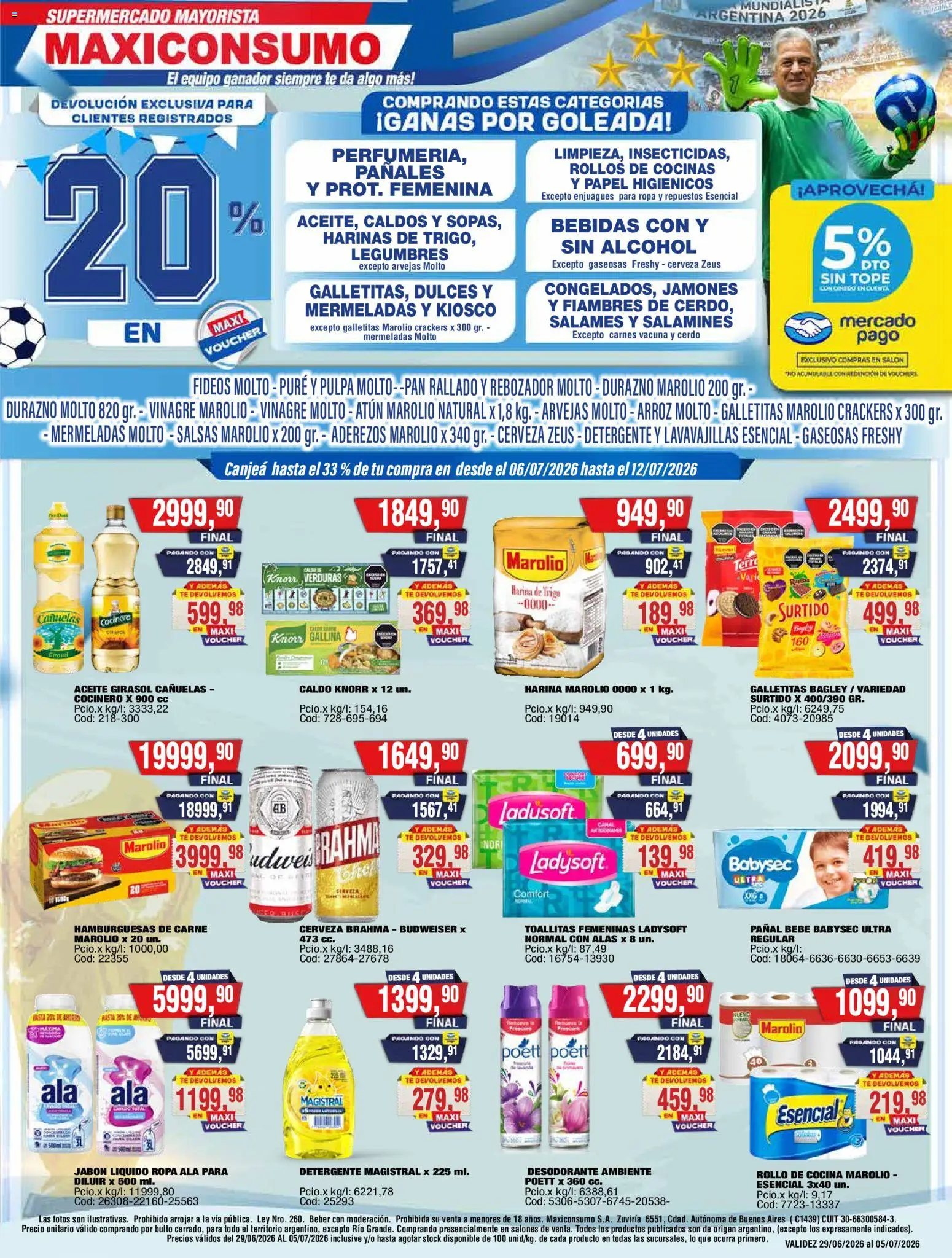 Vista previa del folleto de la tienda Maxiconsumo válido desde el 29/06/2026 