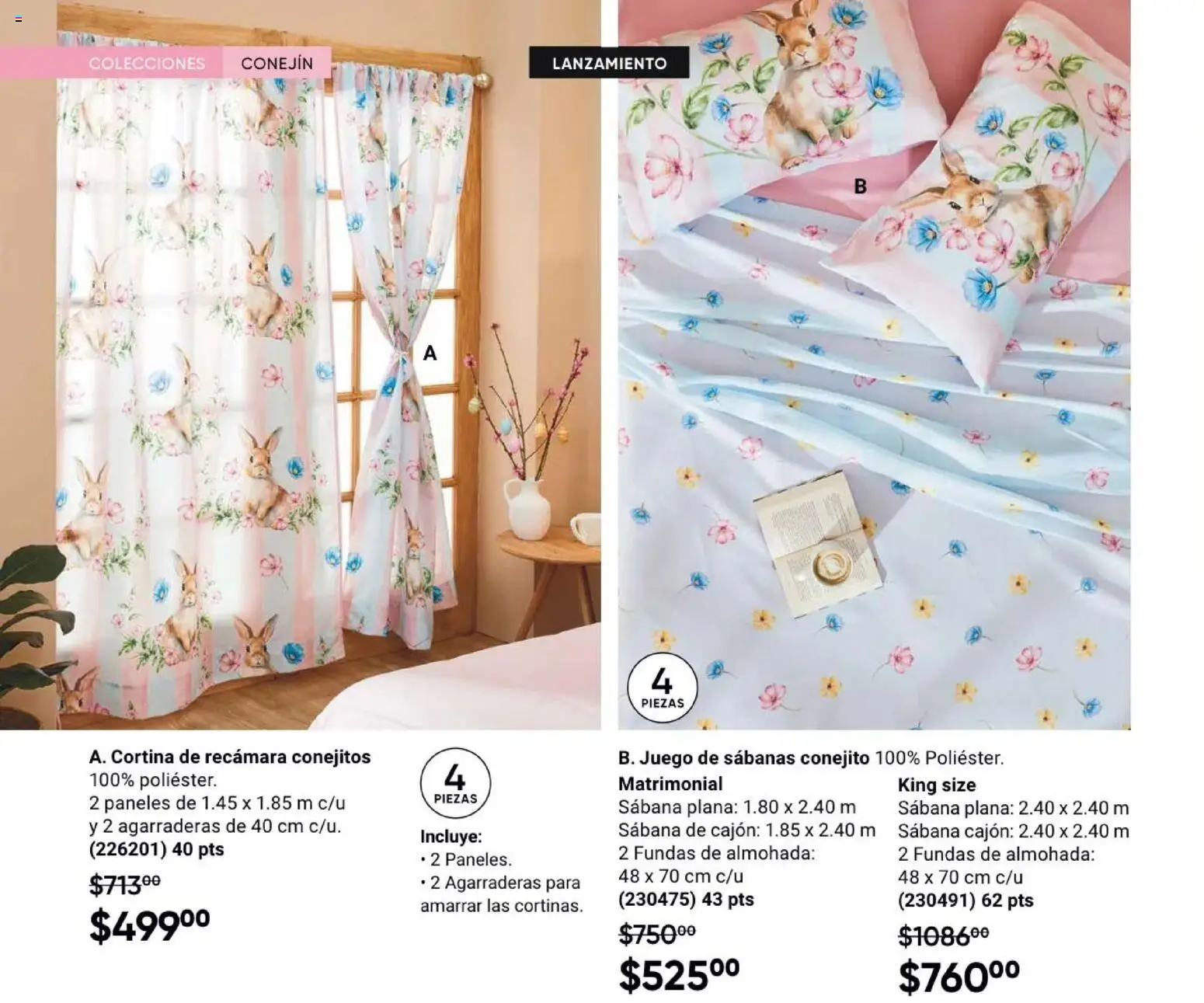 Vista previa las ofertas de la tienda AVON - Casa & Estilo 4 2026 desde el 20/02/2026 - Juego, Almohada, Sabanas