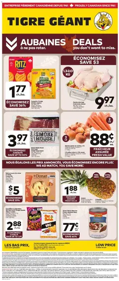 Preview of leaflet Weekly Flyer from shop Giant Tiger is valid from Oct 07, 2026
