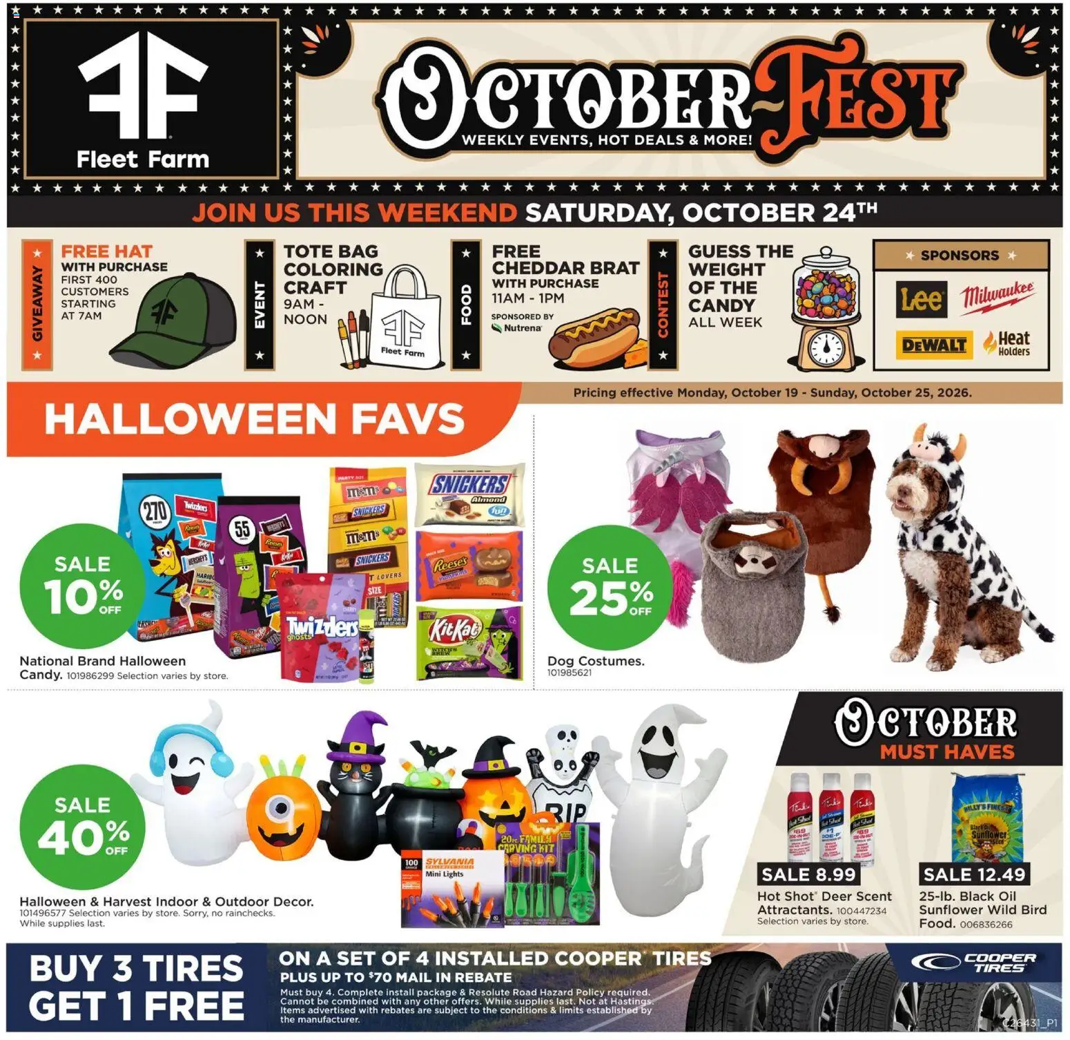 Ad Preview of Mills Fleet Farm Mills Fleet Farm Weekly Ad from 10/19/2026