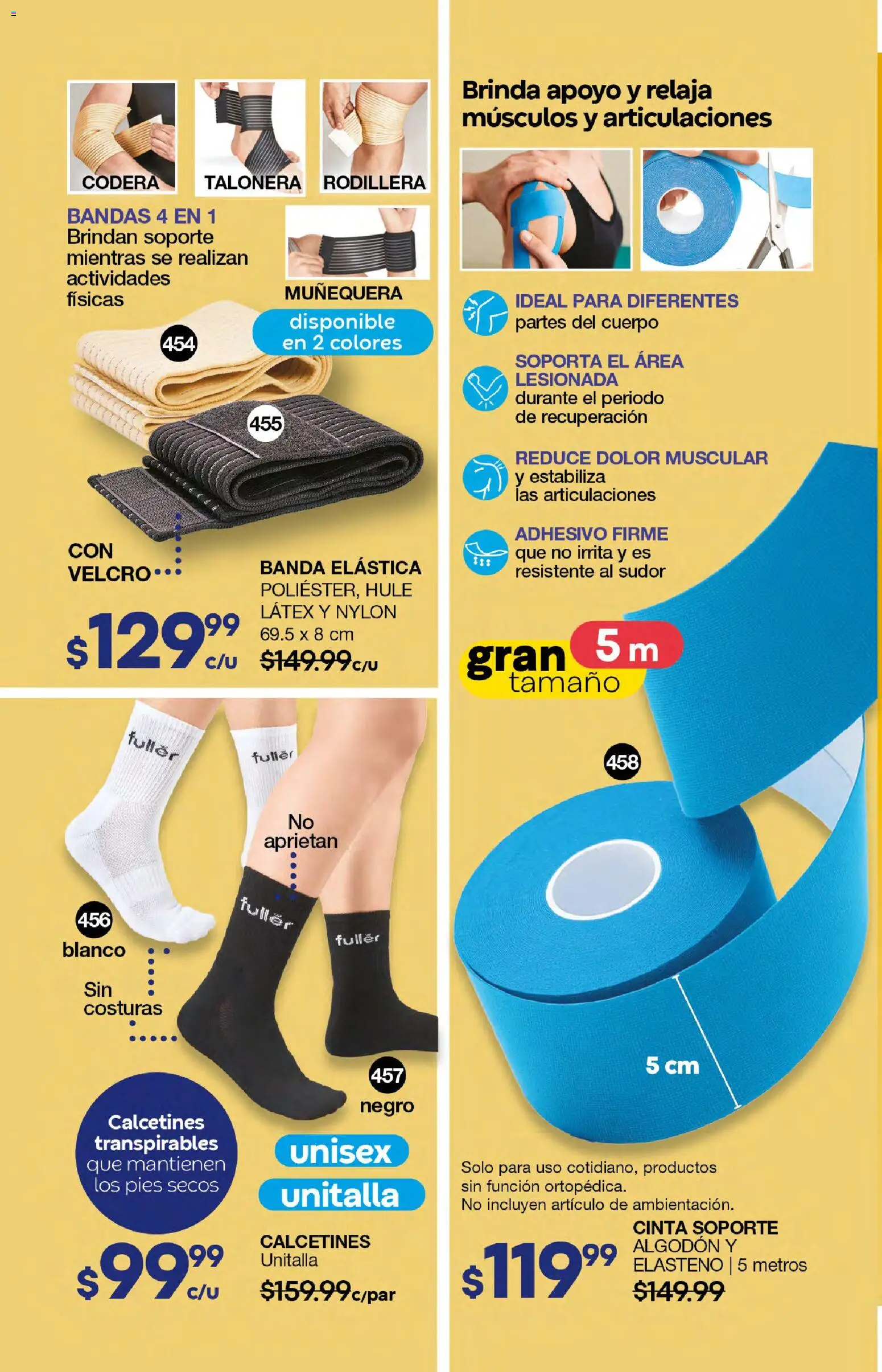 Vista previa las ofertas de la tienda Fuller - Campaña 23 2026 desde el 18/02/2026 - Algodón, Calcetines, Cinta